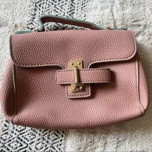 New York & Co Millennial Pink Clutch